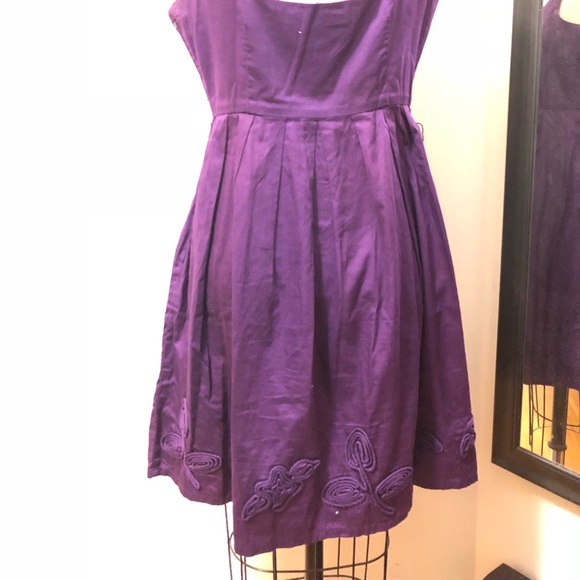 Fun and flirty purple cocktail dress! - Picture 4 of 6